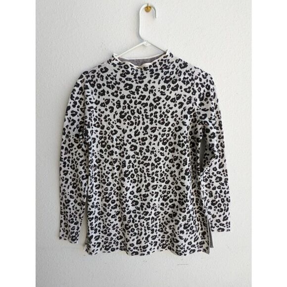 Loft size Small, leopard print tunic sweater - Picture 1 of 3
